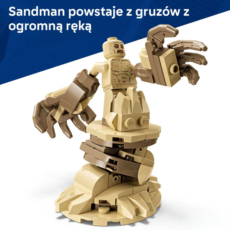 LEGO Marvel, Epicka bitwa: Spider-Man kontra Sandman, 76334