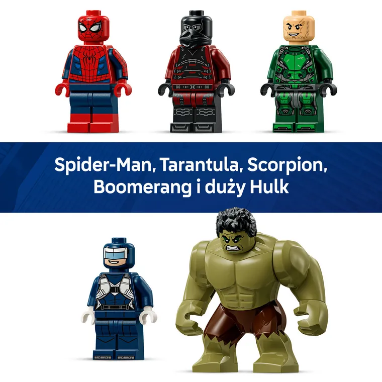 LEGO Marvel, Epickie starcie: Spider-Man kontra Hulk, 76350