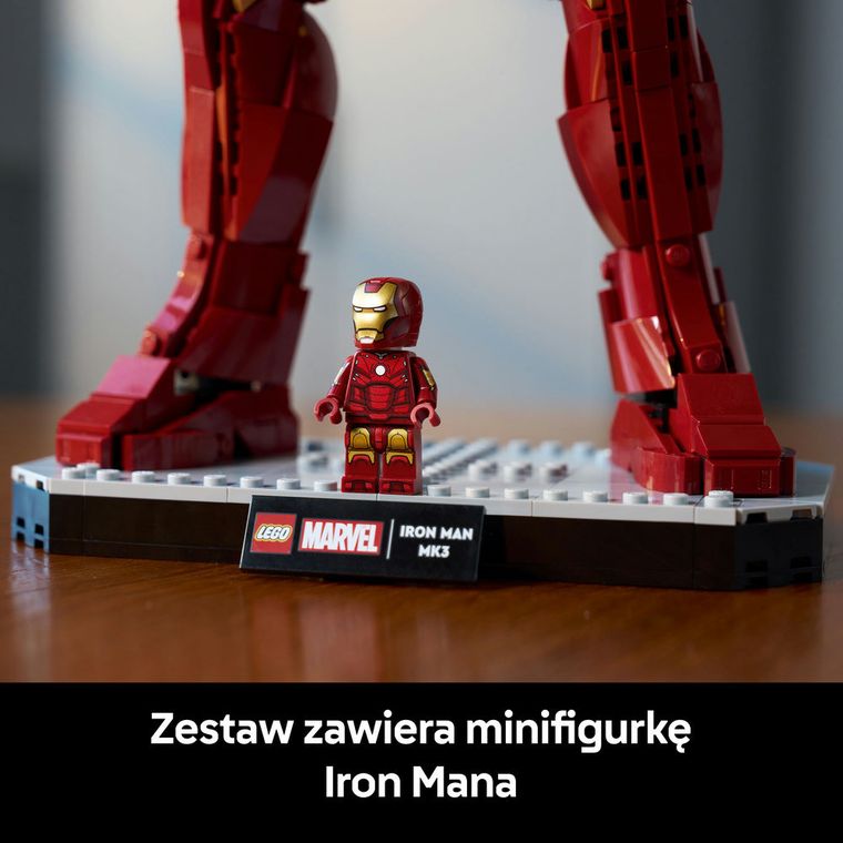 LEGO Marvel, Iron Man Mark 3 - edycja kolekcjonerska, 76344