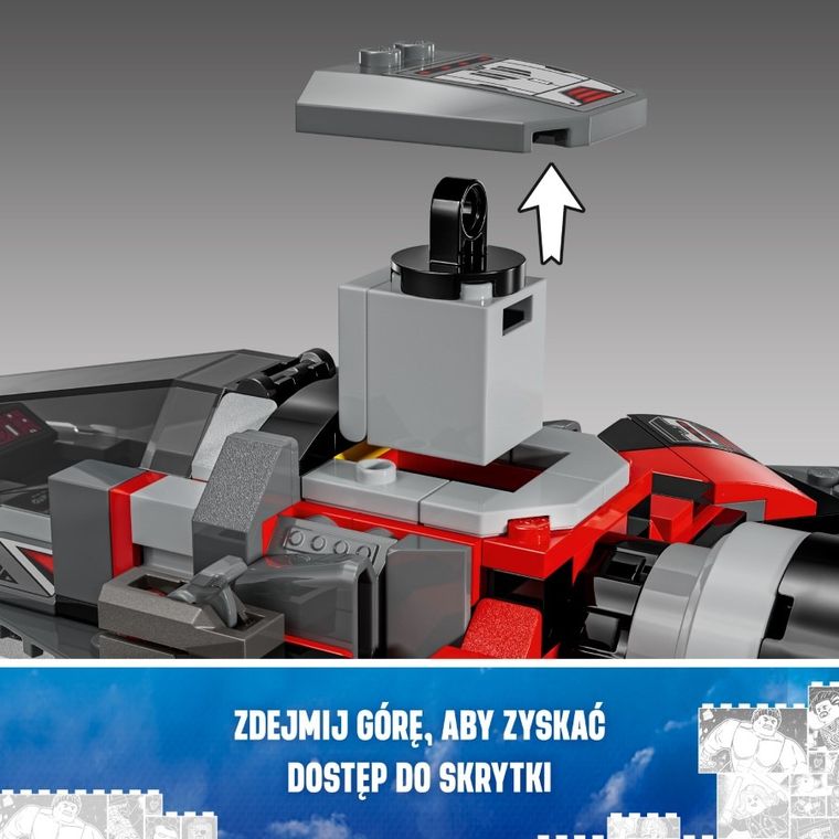 LEGO Marvel, Kapitan Ameryka kontra Czerwony Hulk - bitwa, 76292