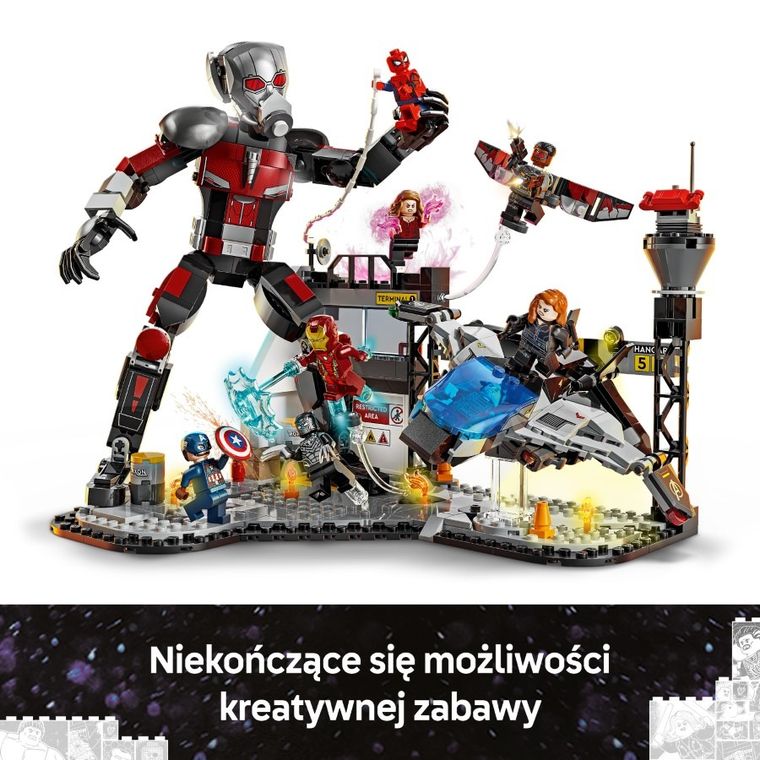 LEGO Marvel, Kapitan Ameryka: Wojna bohaterów - bitwa, 76314