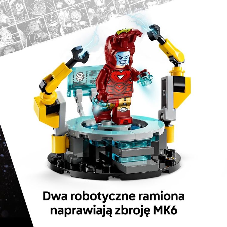LEGO Marvel, Laboratorium Iron Mana: Zbrojownia, 76315