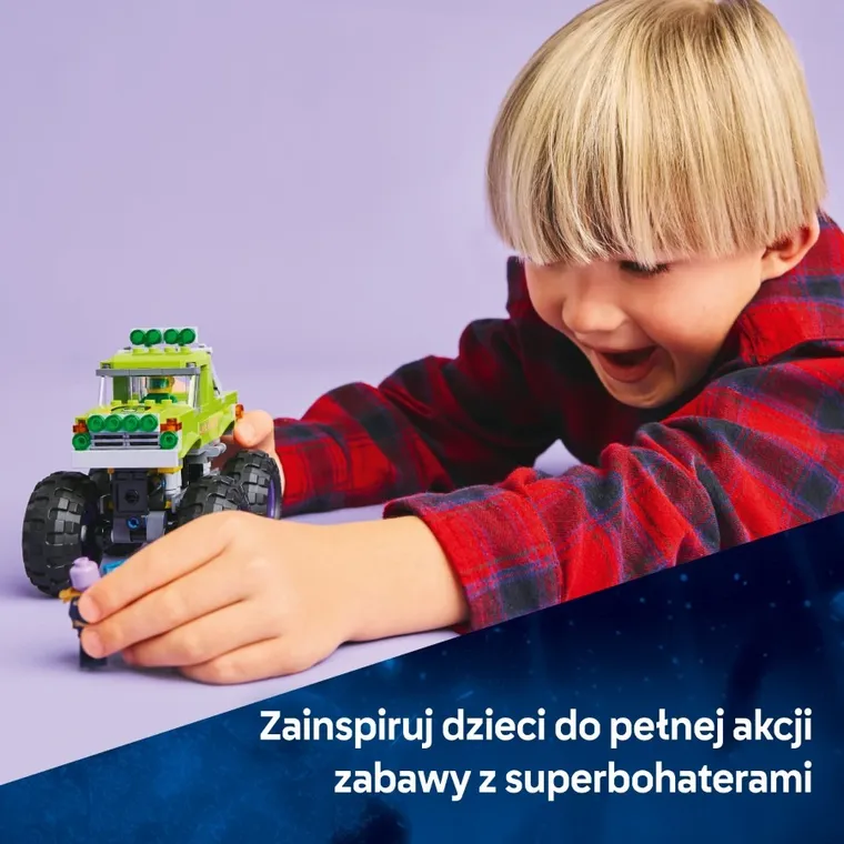 LEGO Marvel, Monster truck Hulka kontra Thanos, 76312