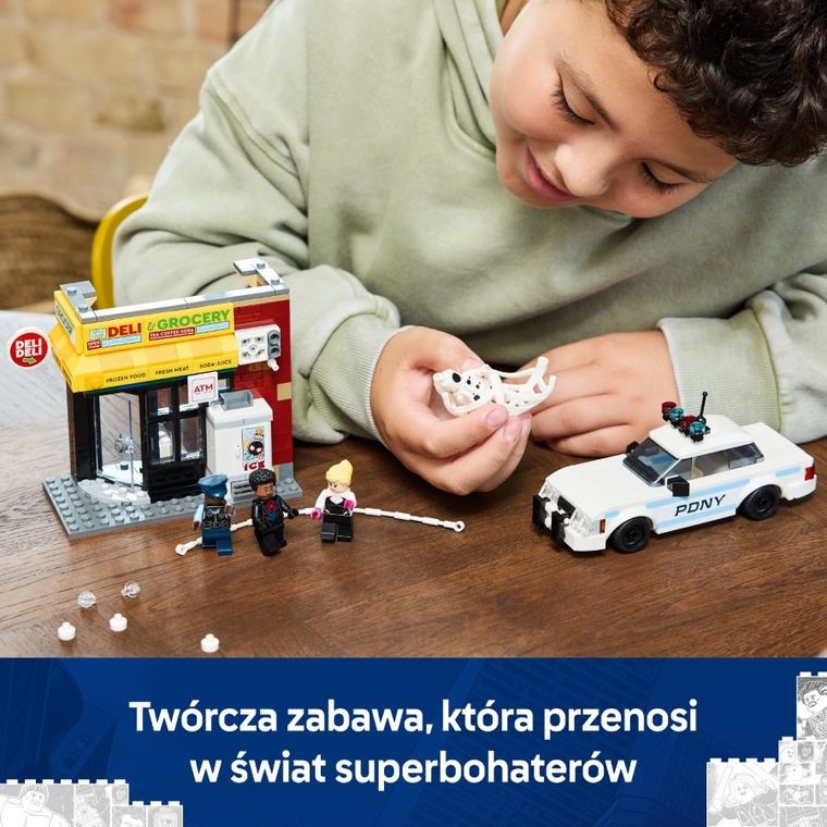 LEGO Marvel, Multiwersum: Miles Morales kontra Spot, 76311