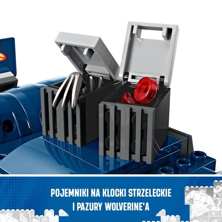LEGO Marvel, Odrzutowiec X-Menów, 76281
