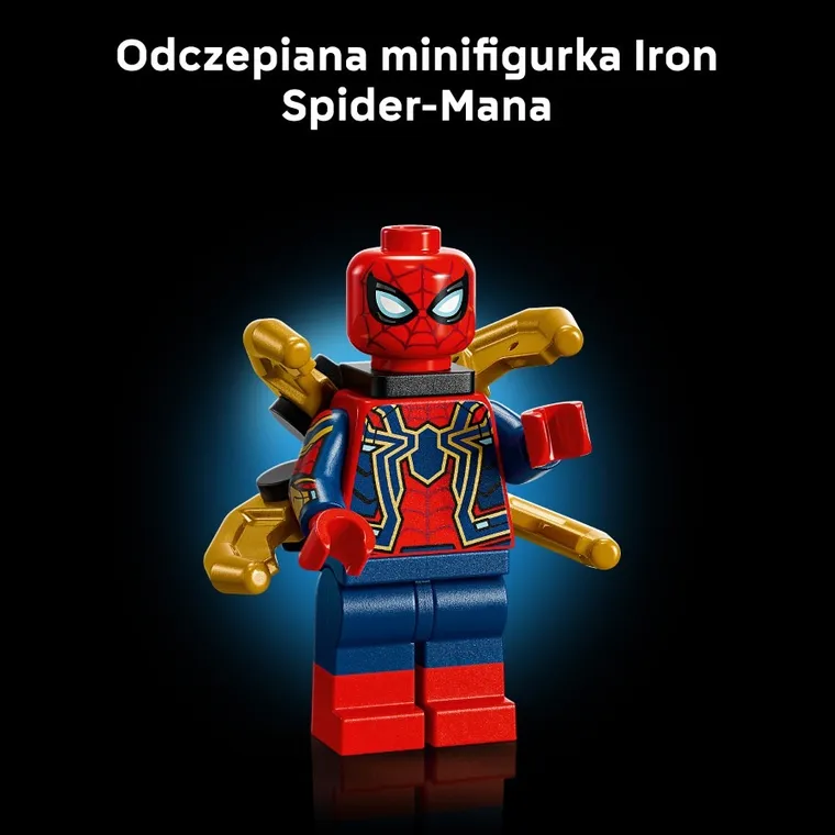 LEGO Marvel, Popiersie Iron Spider-Mana, 76326