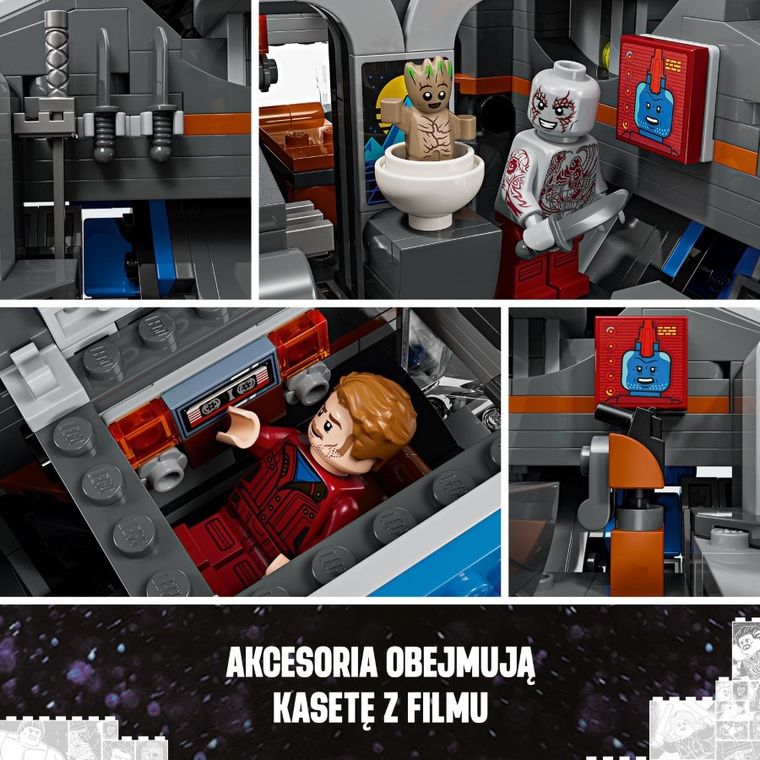 LEGO Marvel, Strażnicy Galaktyki: Milano, 76286