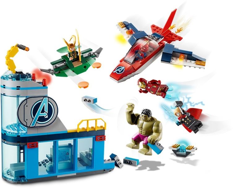 LEGO Marvel Super Heroes, Avengers - Gniew Lokiego, 76152