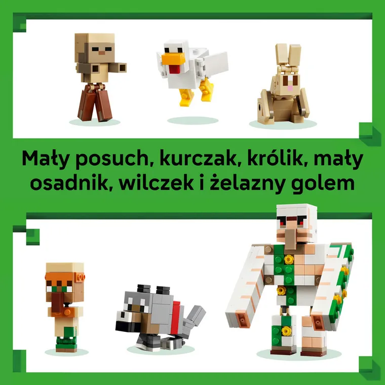 LEGO Minecraft, Atak kurzego jeźdźca na pustyni, 21592