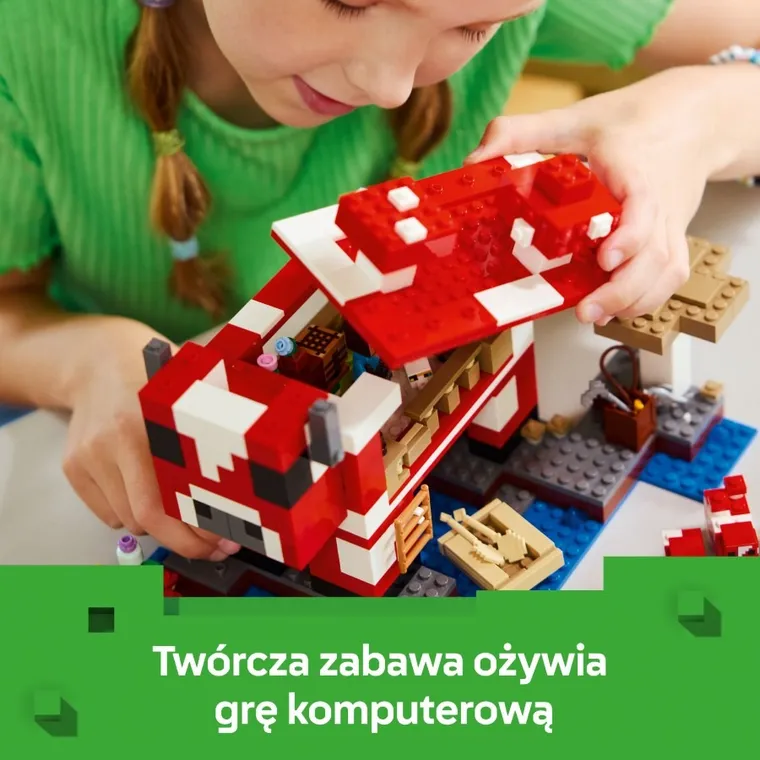 LEGO Minecraft, Dom grzybowej krowy, 21270