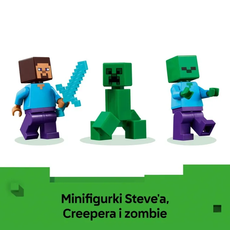 LEGO Minecraft, Dom TNT w dżungli, 21275