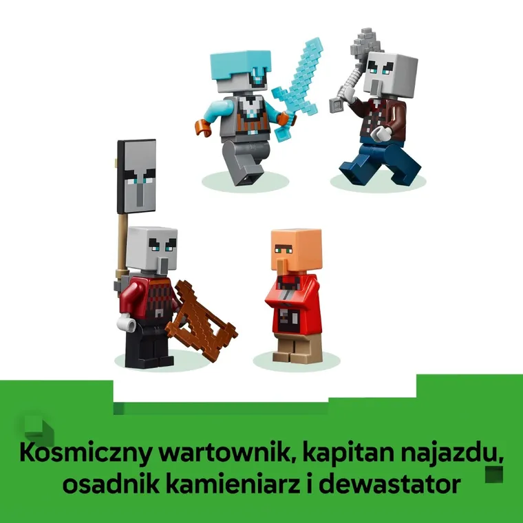 LEGO Minecraft, Kryjówka rozbójników i dewastatorów, 21278