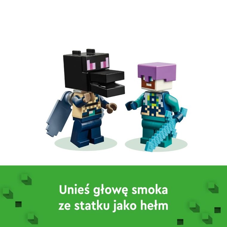 LEGO Minecraft, Smok Kresu i statek Kresu, 21264