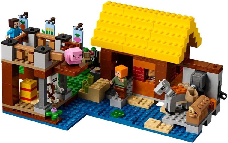 LEGO Minecraft, Wiejska chatka, 21144