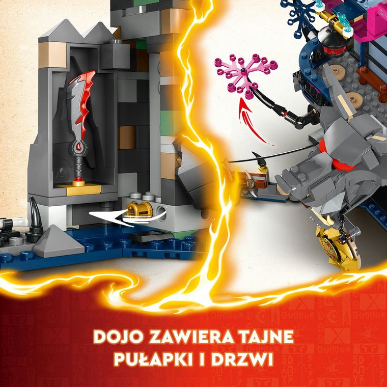 LEGO NINJAGO, Dojo cienia Wilczej Maski, 71813