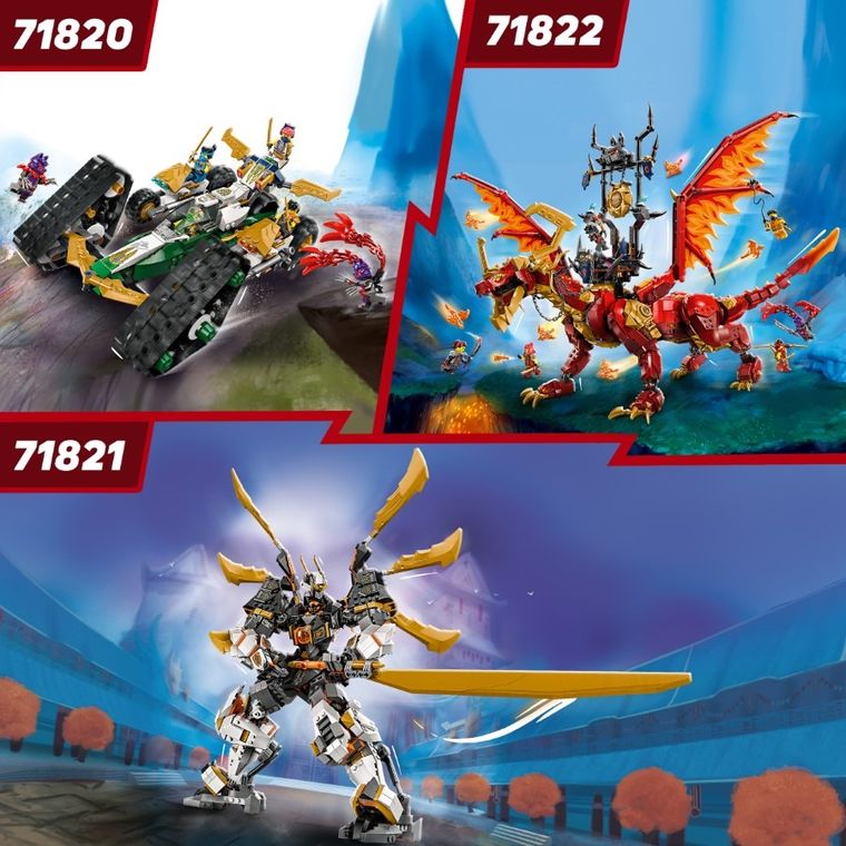 LEGO NINJAGO, Lodowy motocykl Zane’a, 71816