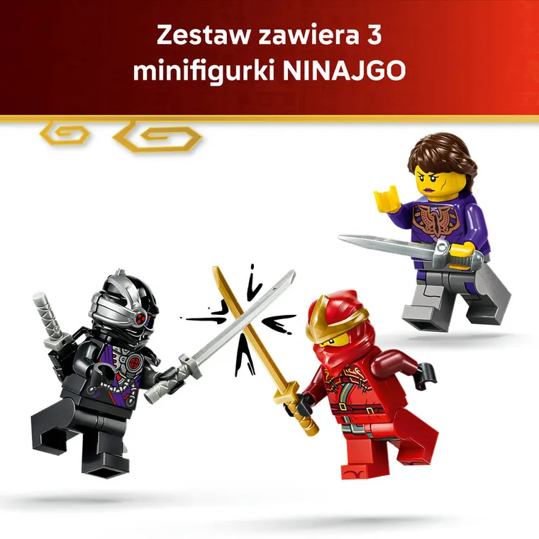 LEGO NINJAGO, Ninjaścigacz X-1 - 15-lecie, 71867