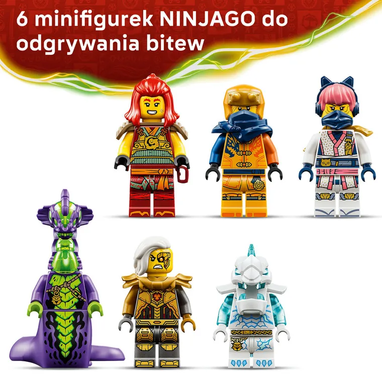 LEGO NINJAGO, Transformujący smoczy mech Wyldfyre, 71868