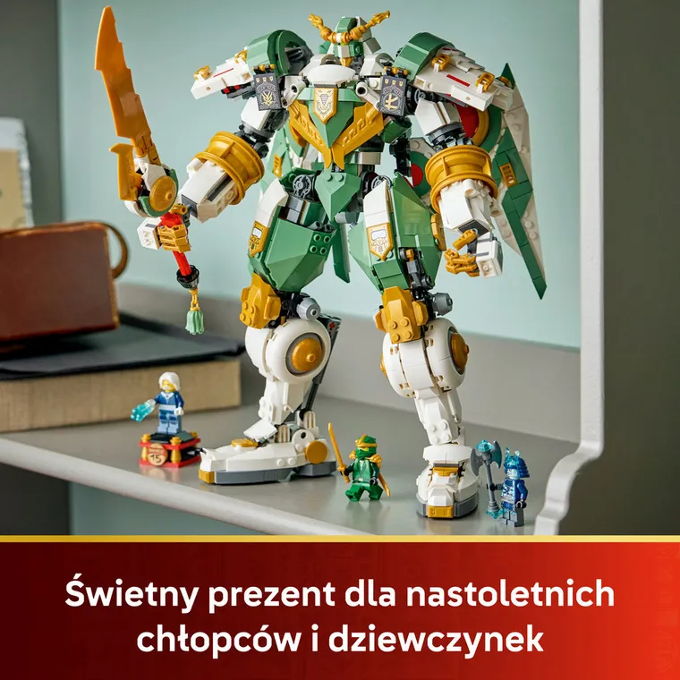 LEGO NINJAGO, Tytanowy mech Lloyda - 15. rocznica, 71860