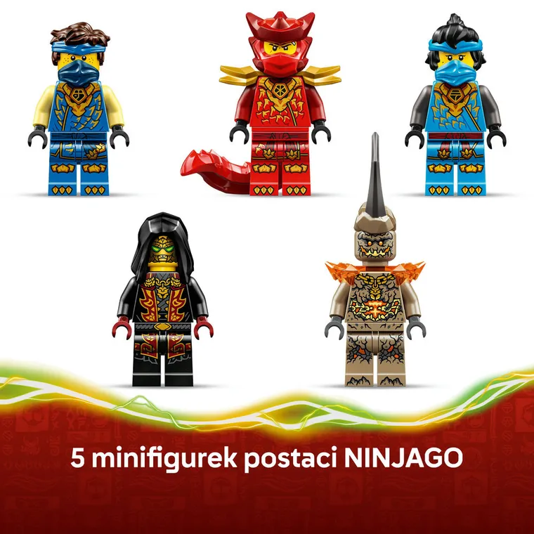 LEGO NINJAGO, Wielofunkcyjny samochód Jaya, 71856