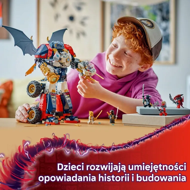 LEGO NINJAGO, Wielofunkcyjny ultramech Zane’a, 71834