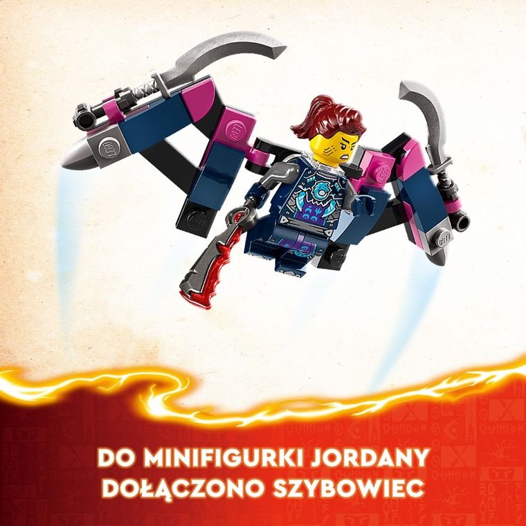 LEGO NINJAGO, Wspinaczkowy mech ninja Kaia, 71812