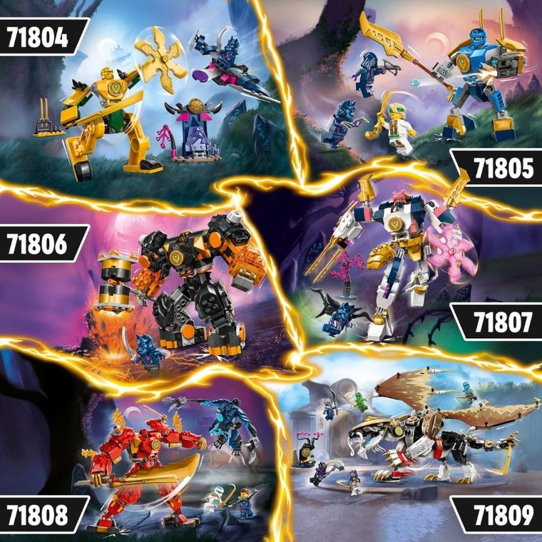 LEGO NINJAGO, Zestaw bitewny z mechem Jaya, 71805