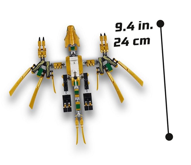 LEGO NINJAGO, Złoty Smok, 70666