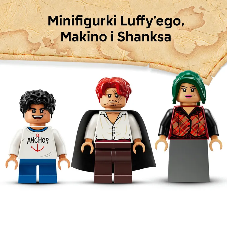 LEGO ONE PIECE, Chatka w wiosce Fuusha, 75636