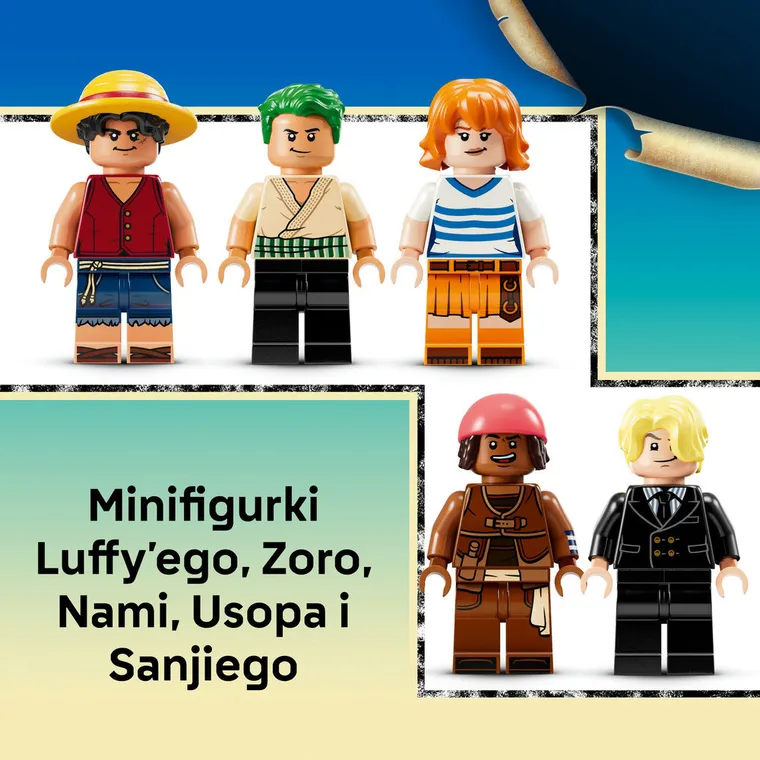 LEGO ONE PIECE, Statek piracki Going Merry, 75639