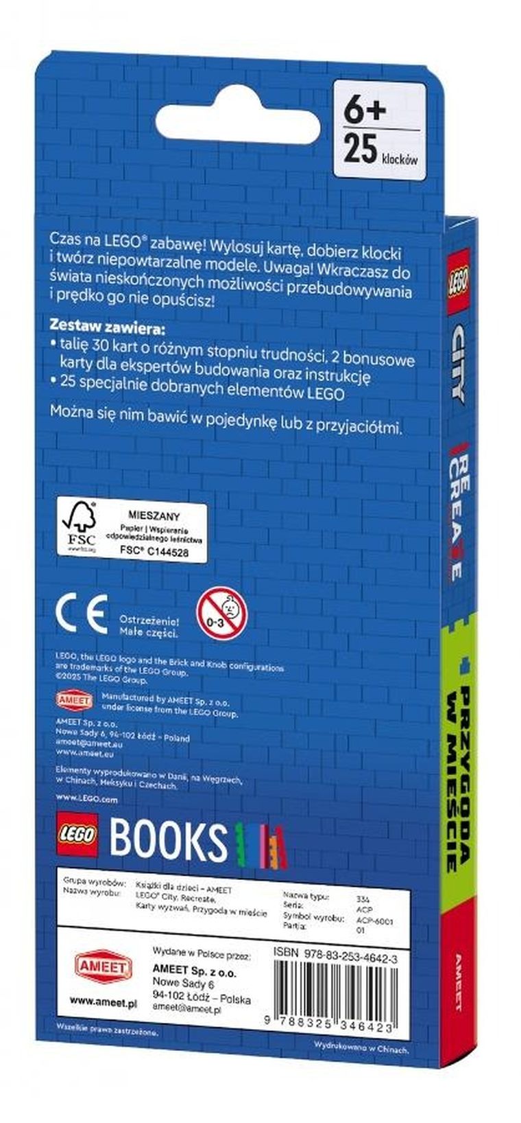 LEGO Recreate. Karty wyzwań. Przygoda w mieście