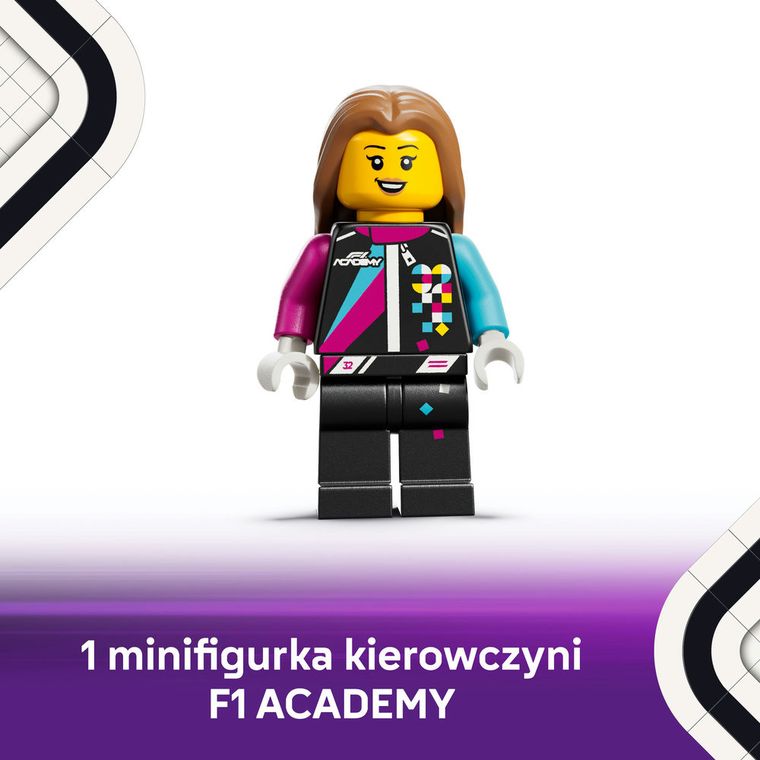 LEGO Speed Champions, Bolid F1 ACADEMY LEGO, 77258