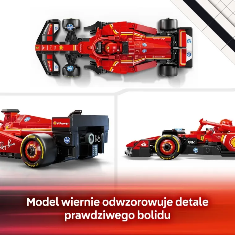 LEGO Speed Champions, Bolid F1 Ferrari SF-24, 77242