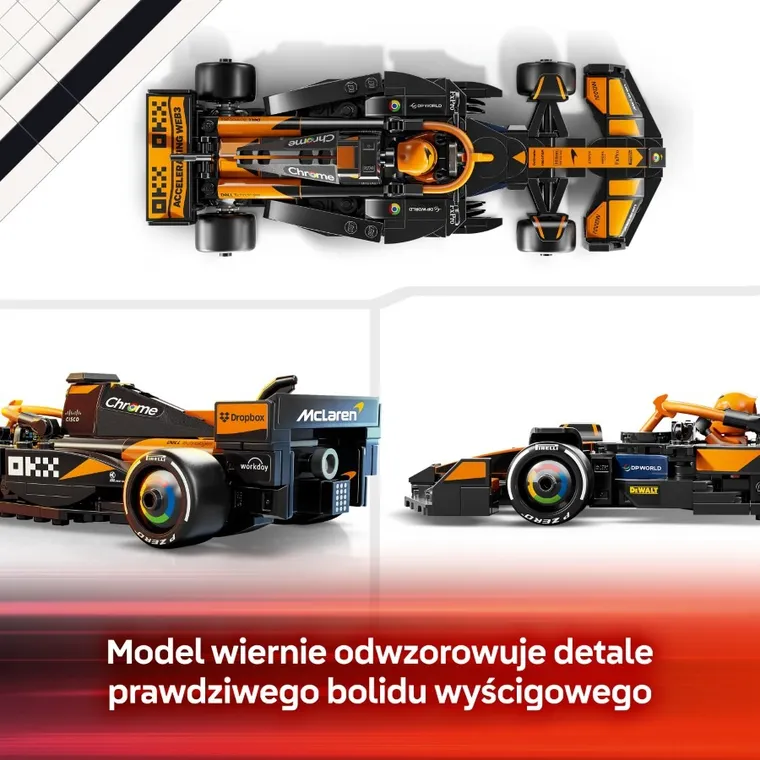 LEGO Speed Champions, Bolid F1 McLaren Team MCL38, 77251