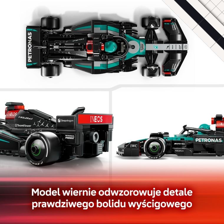LEGO Speed Champions, Bolid F1 Mercedes-AMG W15, 77244