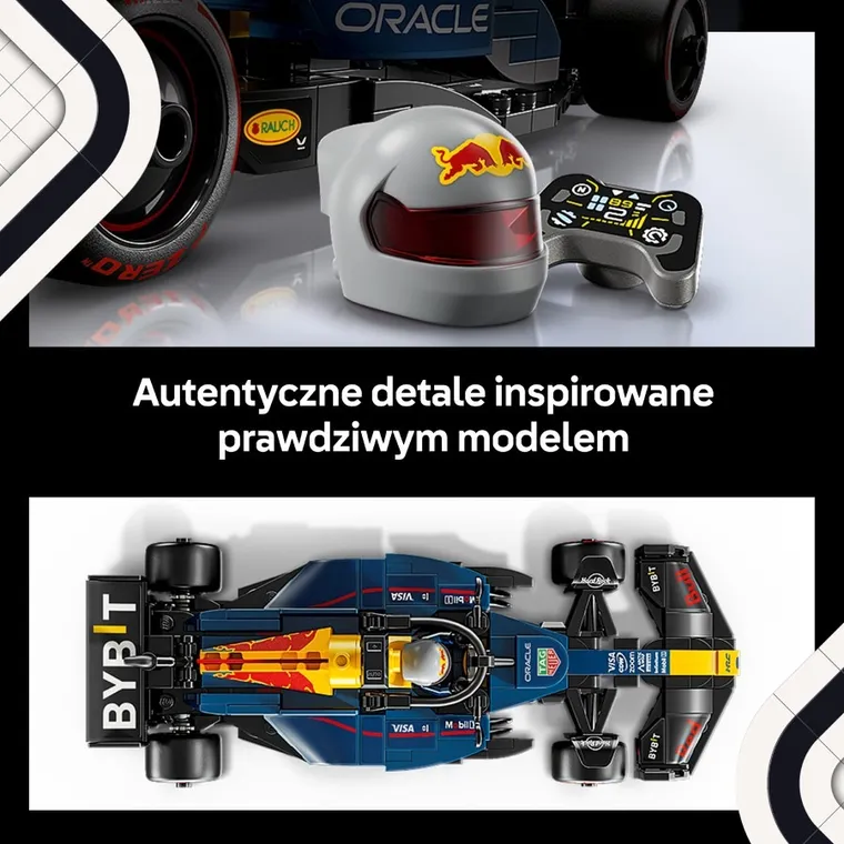LEGO Speed Champions, Bolid F1 Oracle Red Bull Racing RB20, 77243