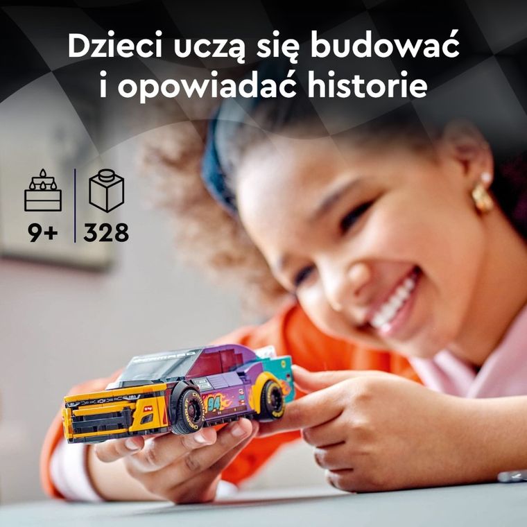LEGO Speed Champions, NASCAR Next Gen Chevrolet Camaro ZL1, 76935