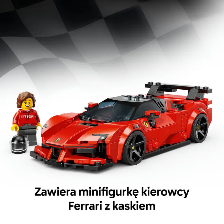 LEGO Speed Champions, Samochód sportowy Ferrari SF90 XX Stradale, 77254