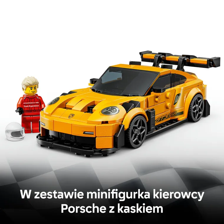LEGO Speed Champions, Supersamochód Porsche 911 GT3 RS, 77239