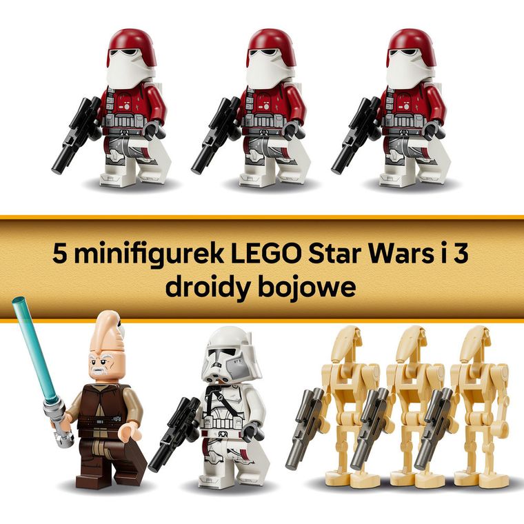 LEGO Star Wars, Czołg Republiki Juggernaut, 75413