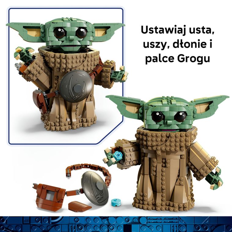 LEGO Star Wars, Grogu (uczeń Mandalorianina), 75446