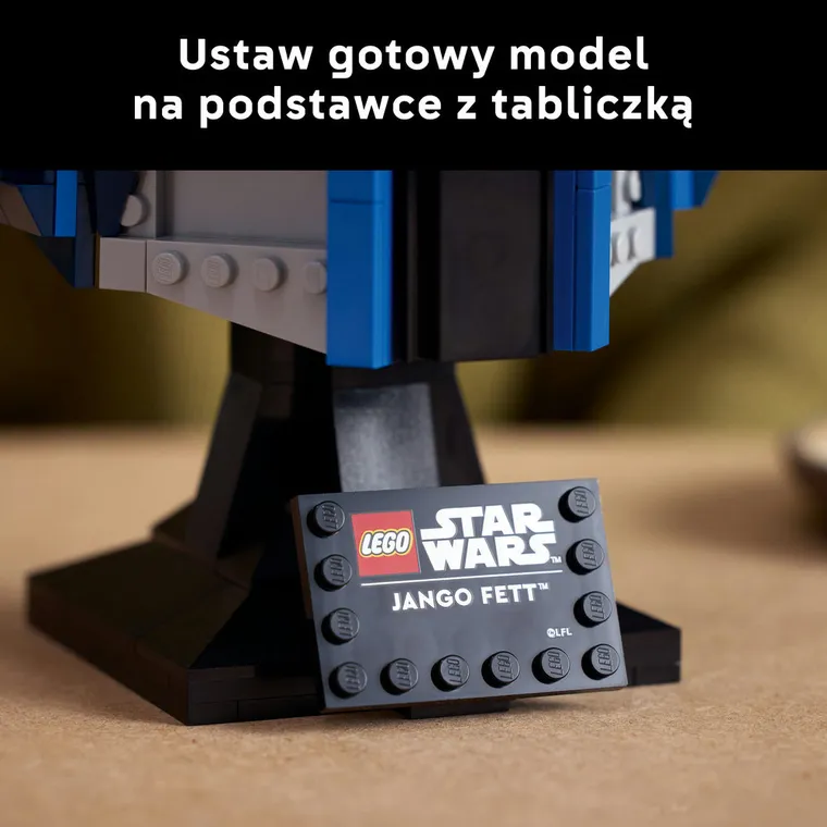 LEGO Star Wars, Hełm Jango Fetta, 75408