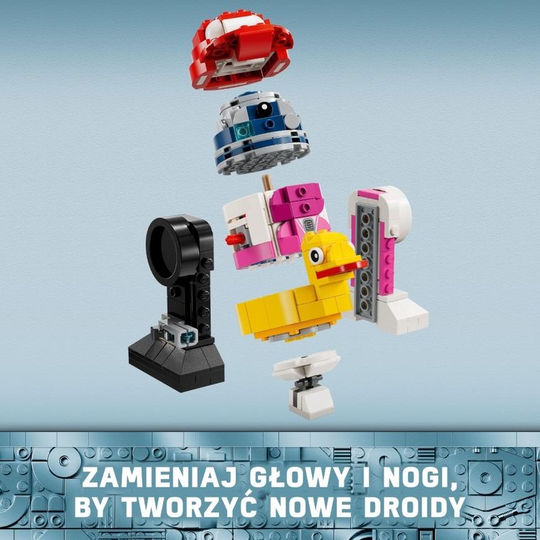 LEGO Star Wars, Kreatywny zestaw do budowy droidów, 75392