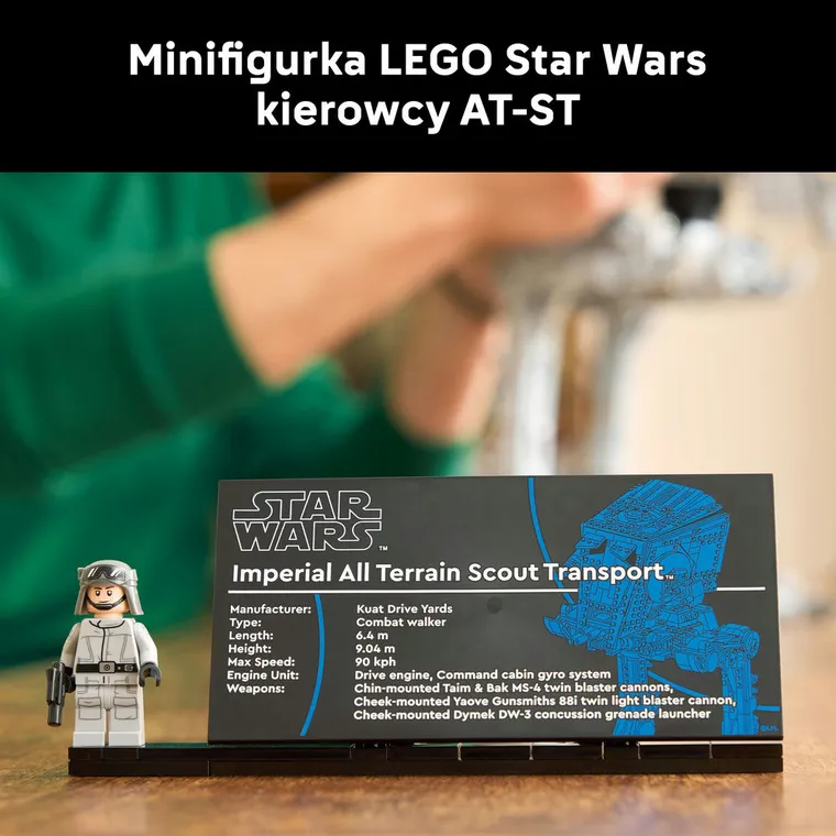 LEGO Star Wars, Maszyna krocząca AT-ST, 75417