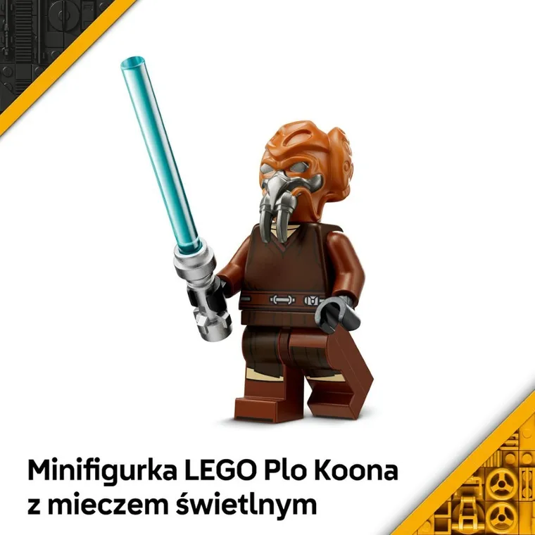 LEGO Star Wars, Mikromyśliwiec Jedi Plo Koona, 75400
