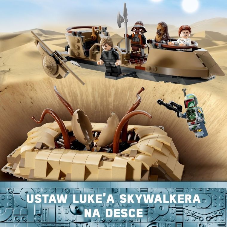 LEGO Star Wars, Pustynna barka i jama sarlacca, 75396