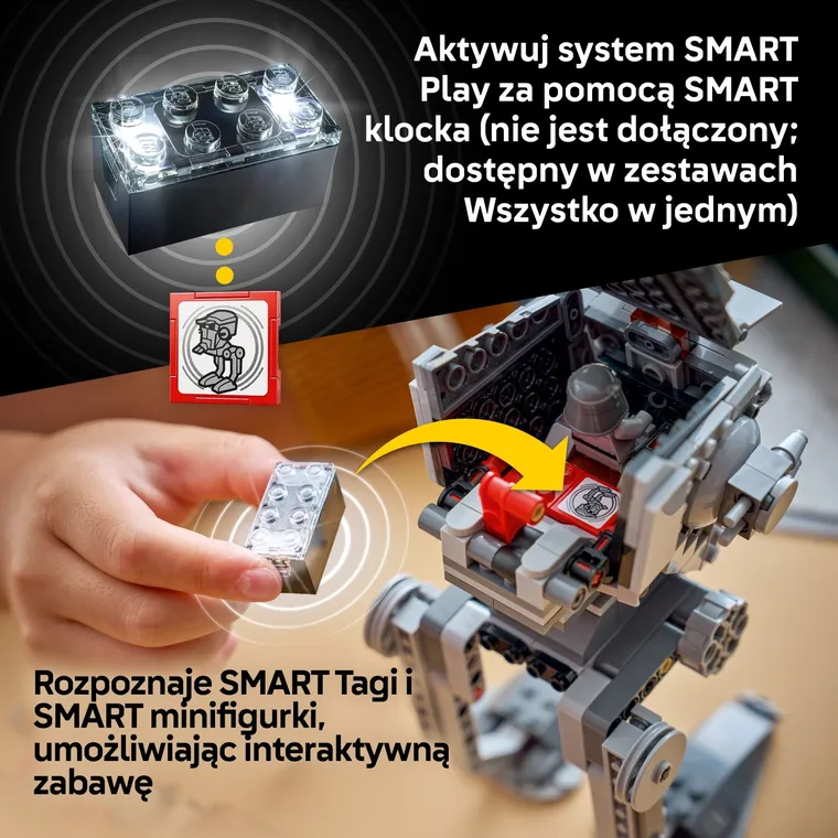 LEGO Star Wars, SMART Play: Atak AT-ST na Endor, 75424