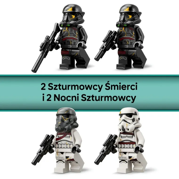 LEGO Star Wars, Szturmowiec Śmierci i nocny szturmowiec - zestaw bitewny, 75412