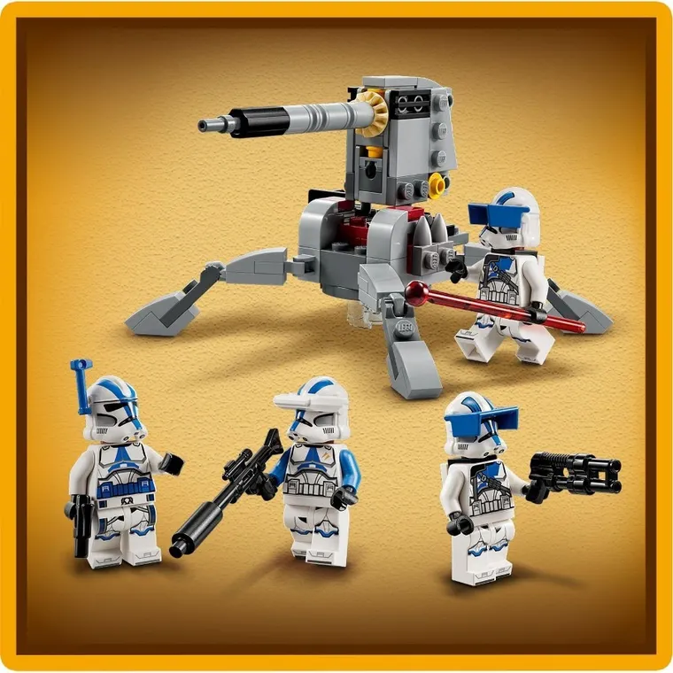 LEGO Star Wars, Zestaw bitewny - żołnierze-klony z 501. legionu, 75345