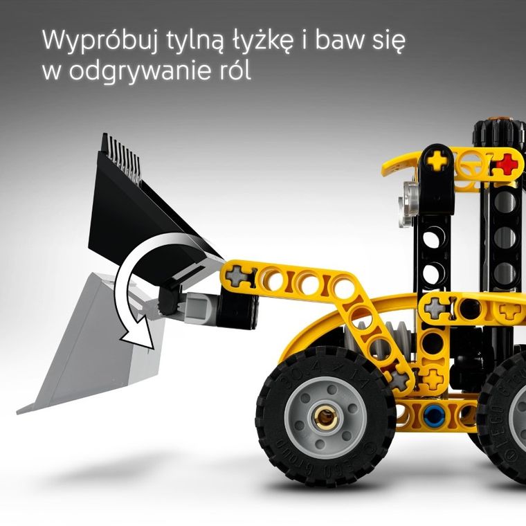 LEGO Technic, Koparko-ładowarka, 42197